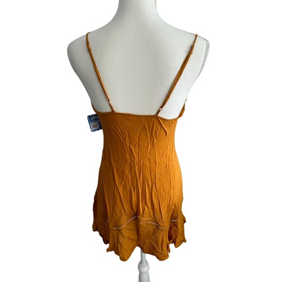 INTIMATELY FREE PEOPLE Marigold Yellow Tank Top Size XS NEW New with tags - Picture 5 of 6